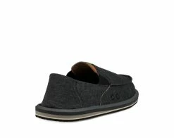 Sanuk Pick Pocket Hemp Slip On Shoe -Dannershop 1107357 BLK 4