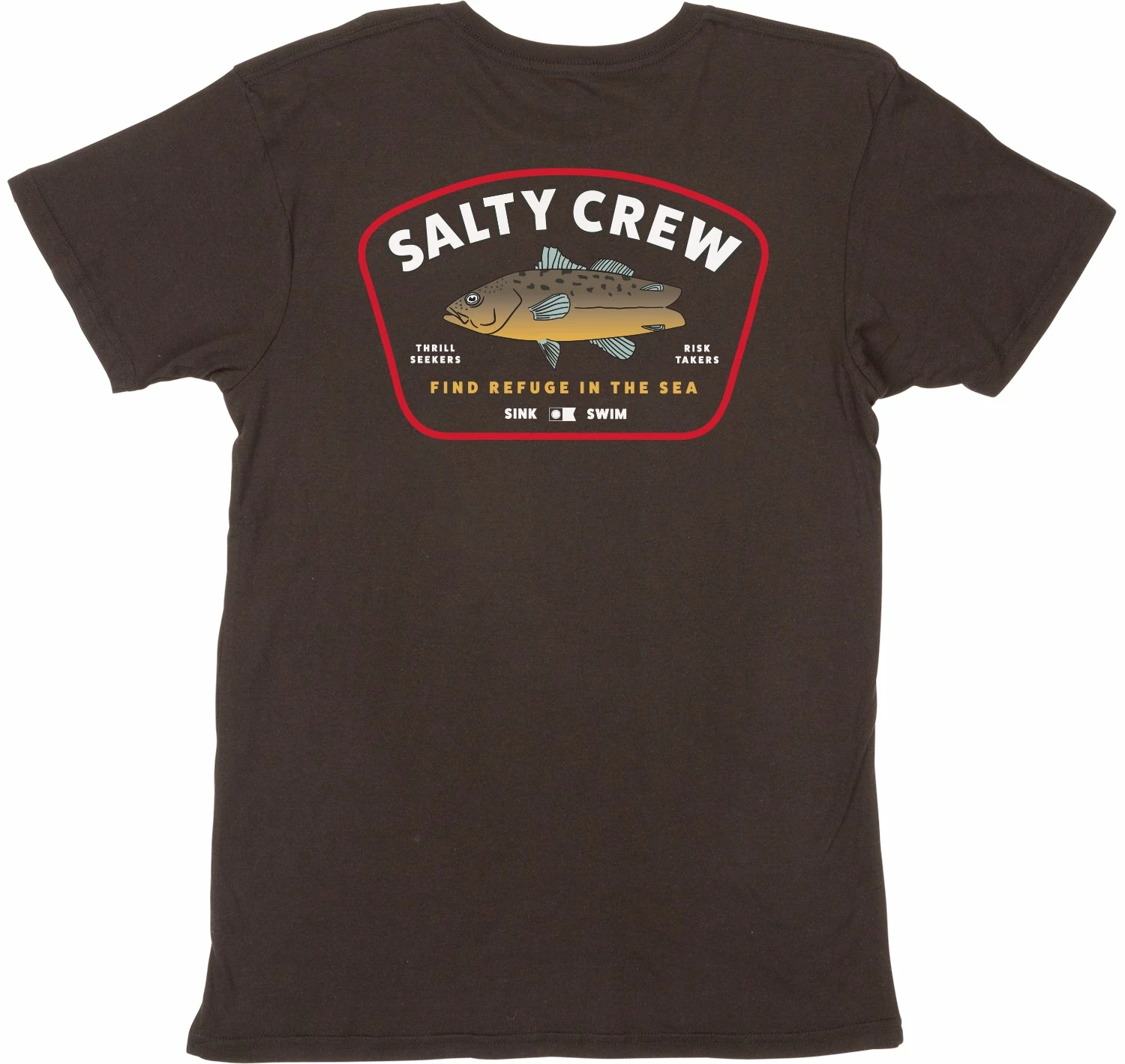 Salty Crew Creature Premium T-Shirt Salty Crew Creature Premium T-Shirt -Dannershop 20035366 BLK BACK
