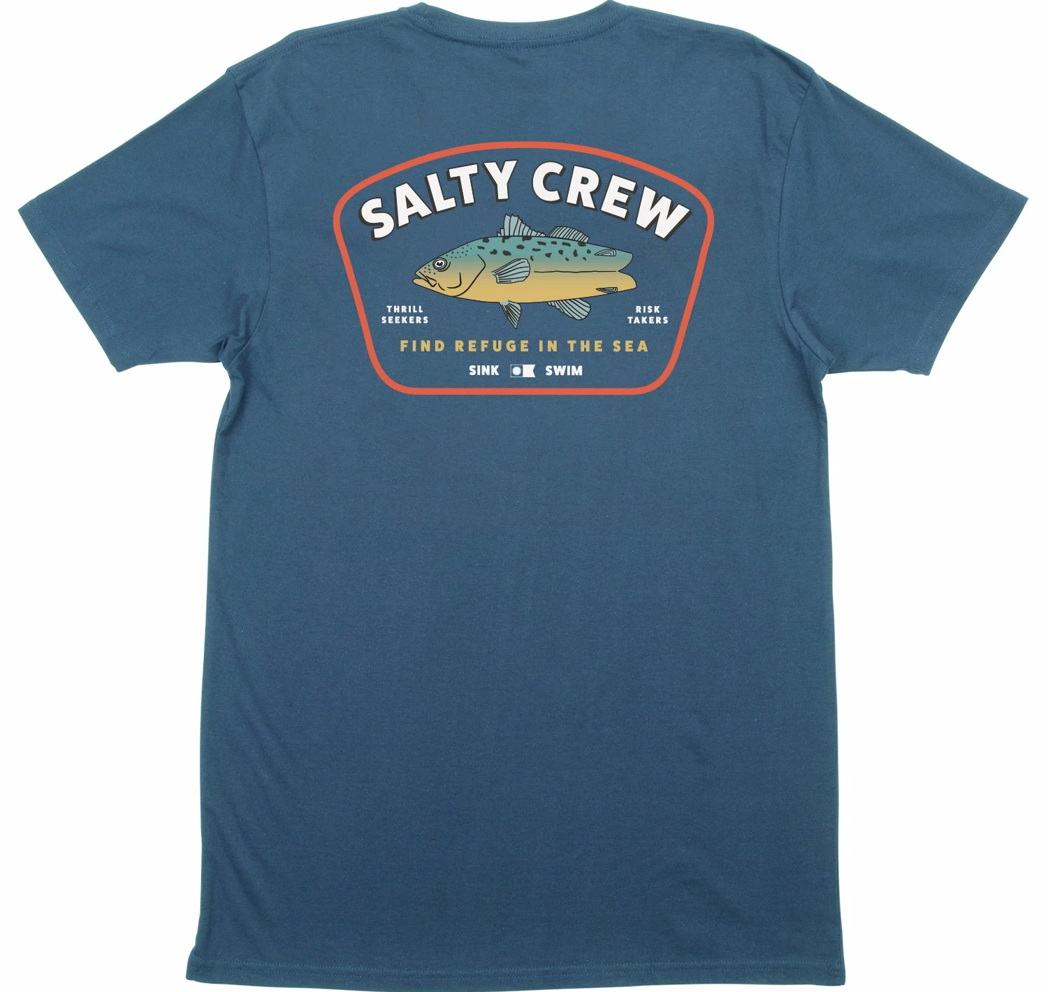 Salty Crew Creature Premium T-Shirt Salty Crew Creature Premium T-Shirt -Dannershop 20035366 HARBOR BACK