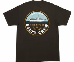 Salty Crew Dawn Patrol T-Shirt -Dannershop 20035381 BLK BACK