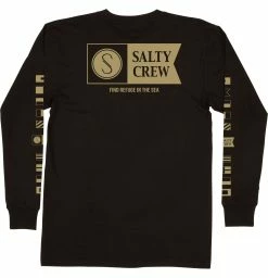 Salty Crew Alpha Premium Long Sleeve Tee 3 Salty Crew Alpha Premium Long Sleeve Tee -Dannershop 20135143 BLK BACK