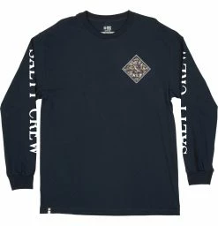 Salty Crew Tippet Palms Long Sleeve -Dannershop 20135265 NVY