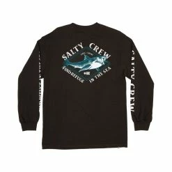 Salty Crew Deadeye Long Sleeve Tee -Dannershop 20135287 BLK BACK