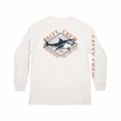 Salty Crew Deadeye Long Sleeve Tee -Dannershop 20135287 WHT BACK