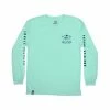 Salty Crew Fishmonger Long Sleeve Rashguard -Dannershop 20135298 SEAFOAM