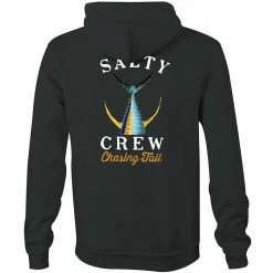 Salty Crew Tailed Hooded Fleece -Dannershop 20335015 TAILED FLEECE ATHLETIC HEATHER BACK