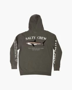 Salty Crew Bruce Hooded Fleece -Dannershop 20335029 CHAR BACK 66b92952 f807 4c0c aef1 46c67fb1df8f