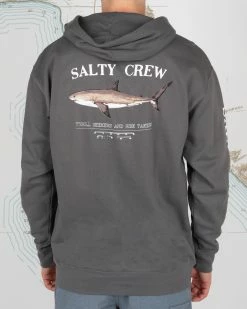 Salty Crew Bruce Hooded Fleece -Dannershop 20335029 CHAR OMBACK b26aea57 c04e 415c b95a 1837725c8f3c