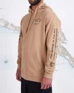 Salty Crew Bruce Hooded Fleece -Dannershop 20335029 SANDSTNE OMSIDELEFT b82d4853 6537 4bbb 922b b7338a373112
