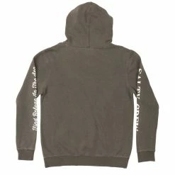 Salty Crew Patchy Black Overdyed Fleece -Dannershop 20335135 BLK BACK