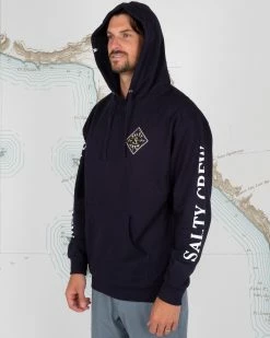 Salty Crew Tippet Tide Navy Hoodie -Dannershop 20335162 NVY OMSIDELEFT