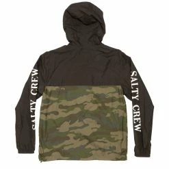 Salty Crew S-Hook Wind Breaker 9 Salty Crew S-Hook Wind Breaker -Dannershop 20935058 BLKCAMO BACK