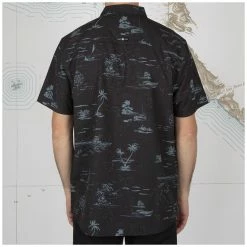 Salty Crew Pinnacle S/S UV Woven -Dannershop 21035073 BLK OMBACK