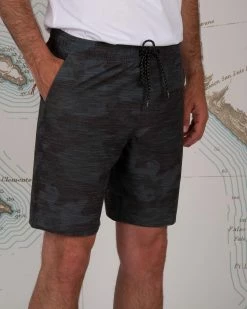 Salty CrewDrifter 2 Black Camo Hybrid Elastic -Dannershop 30035024 CAMO OMSIDERIGHT