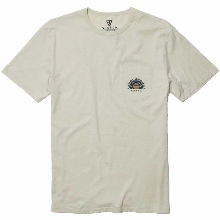 Vissla Sun God Organic Pocket T-Shirt Vissla Sun God Organic Pocket T-Shirt -Dannershop 3f14cec919c0db8716e398e118f04829