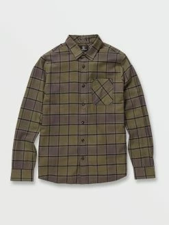 Volcom Caden Plaid Long Sleeve Flannel