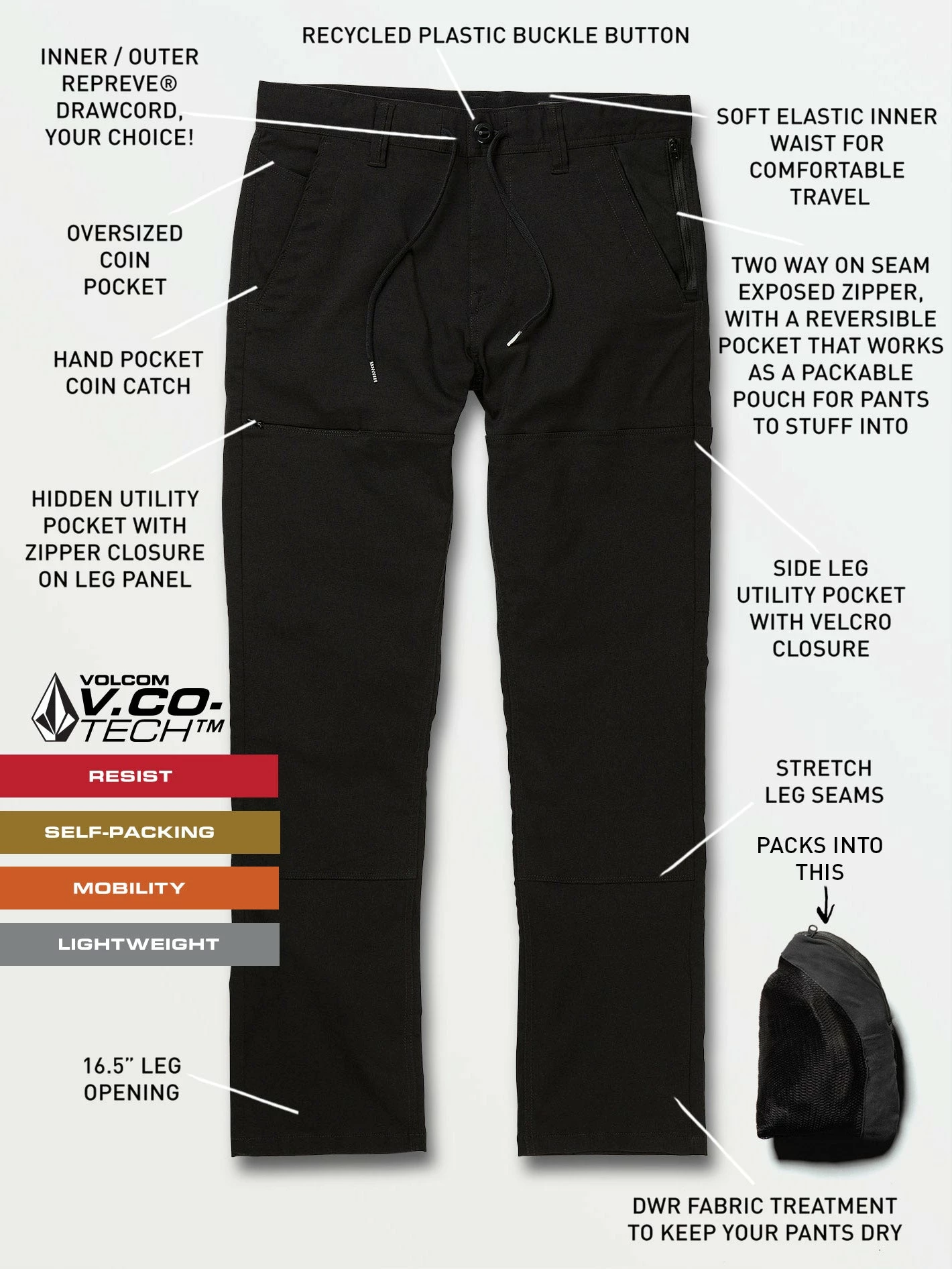 Volcom Stone Trail Master Pants 12 Volcom Stone Trail Master Pants - Image 10