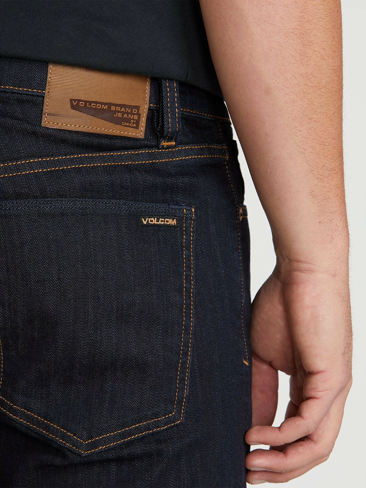 Volcom Vorta Slim Fitting Jeans 5 Volcom Vorta Slim Fitting Jeans - Image 3