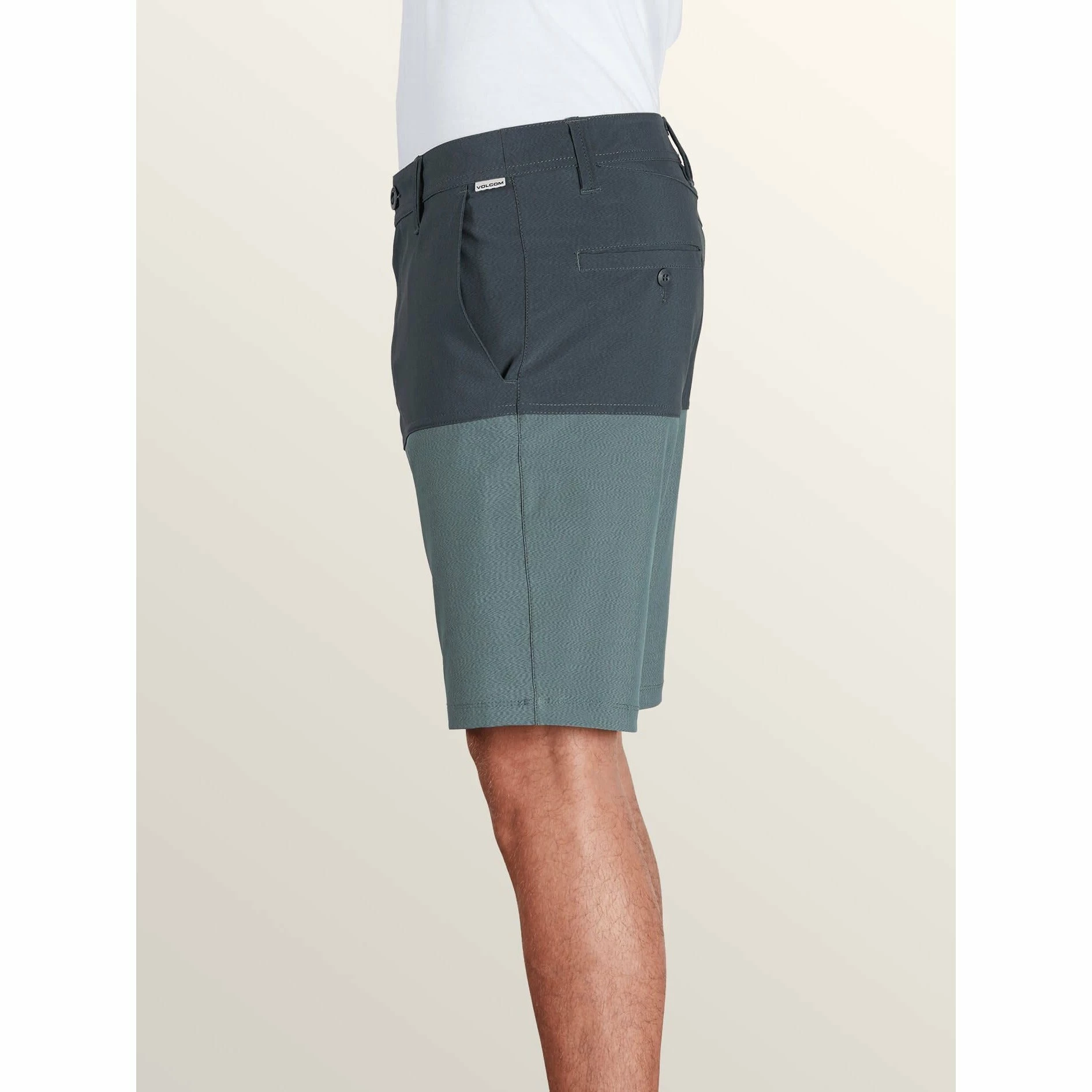 Volcom Static Block Hybrid Boardshorts Volcom Static Block Hybrid Boardshorts -Dannershop A3221800 LED B 2