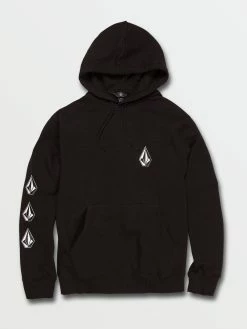 Volcom Iconic Stone Pullover Hoodie -Dannershop A4132103 BLK F 99589fb7 932c 4eb4 9452 61349e68ae6c