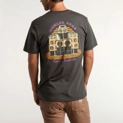 Howler Brothers Sound System Pocket T-Shirt -Dannershop F21 Pocket Tees Sound System Antique Black Back