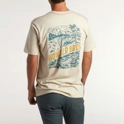 Howler Brothers Tarpon And Tube T-Shirt -Dannershop F21 Pocket Tees Tarpon Tube Sand Back