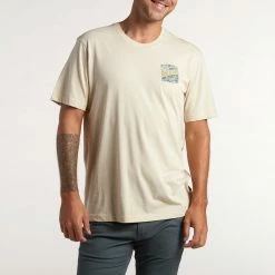 Howler Brothers Tarpon And Tube T-Shirt -Dannershop F21 Pocket Tees Tarpon Tube Sand Front