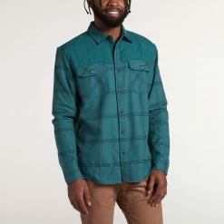 Howler Brothers Quintana Quilted Flannel -Dannershop F21 Quintana Quilted Flannel Shirts Deep Teal Front 800x800 crop center.progressive 646ed47d dec2 4d94 9f76 b0afdfbd50bc