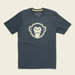 Howler Brothers El Mono T-Shirts -Dannershop F21 Select El Mono Charcoal Flat
