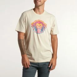 Howler Brothers El Mono T-Shirts -Dannershop F21 Select Tees El Mono Psychedelic Sand Front