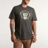 Howler Brothers El Mono T-Shirts -Dannershop F21 Select Tees El Mono Woodblock Antique Black Front