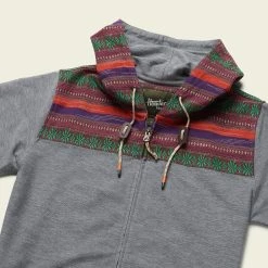 Howler Brothers Shaman Hoodie -Dannershop F21 Shaman Hoodie Heather Grey Zona Jacquard Angle ae055a4a 1f7e 49b7 91dc c4271df62e73