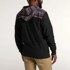 Howler Brothers Shaman Hoodie -Dannershop F21 Shaman Zip Hoodies Antique Black Jefe Jacquard Back 6477968e 61ad 42b4 835c a60dc07832ba