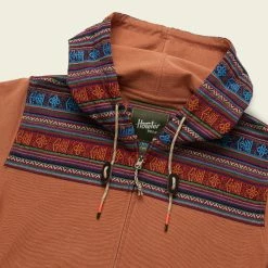 Howler Brothers Shaman Hoodie -Dannershop F22 Hoodies Shaman Adobe Ventre Jacquard Angle