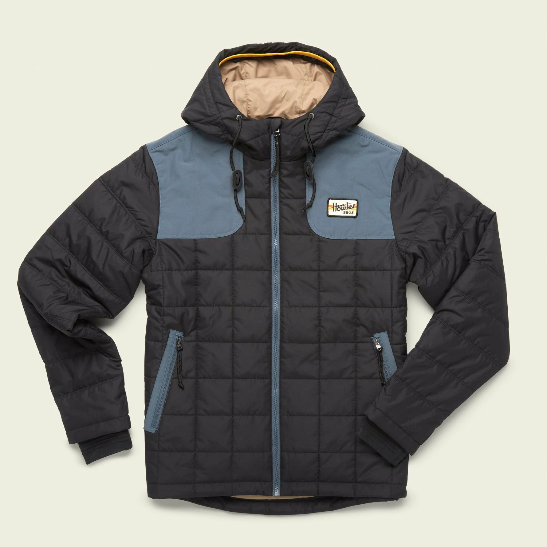 Howler Brothers Spellbinder Parka Howler Brothers Spellbinder Parka -Dannershop F22 Jackets Spellbinder Midnight Smoked Blue Flat Front