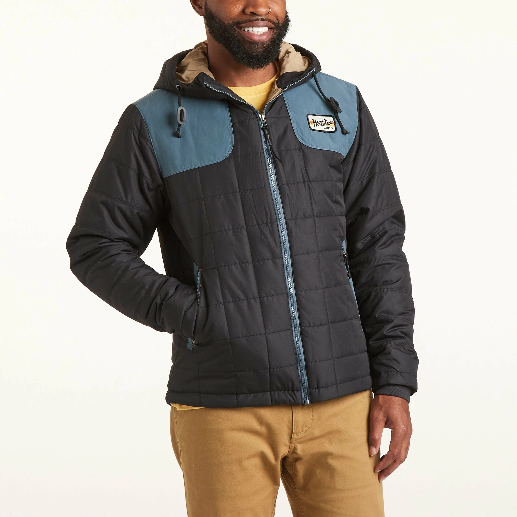 Howler Brothers Spellbinder Parka Howler Brothers Spellbinder Parka -Dannershop F22 Jackets Spellbinder Midnight Smoked Blue Front