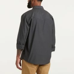 Howler Brothers Crosscut Deluxe Snapshirt -Dannershop F22 LS Shirts Crosscut Snapshirt Sunbeams Front Back