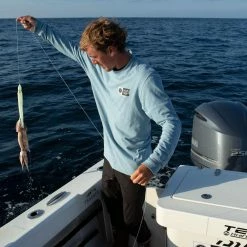 Salty Crew Flagship Pigment Long Sleeve Tee -Dannershop FLAGSHIP PIGMENT LSTEE BLUE