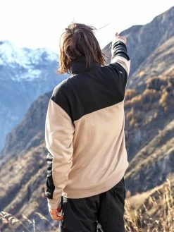 Volcom Mens She Crew Fleece -Dannershop G4652202 KHA 102