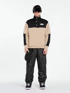 Volcom Mens She Crew Fleece -Dannershop G4652202 KHA 63