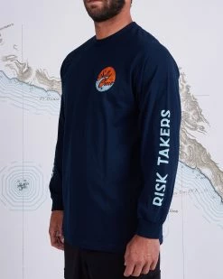 Salty Crew Club Salty Standard Long Sleeve Tee -Dannershop KMXV YKg