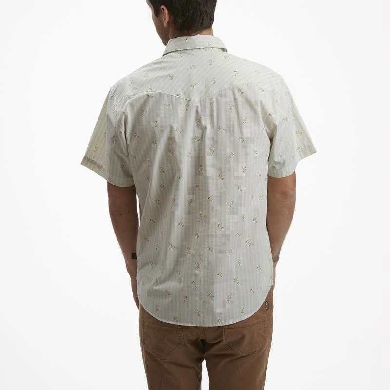 Howler Brothers H Bar B Snapshirt -Dannershop S20 HbarB Snapshirt Vintage Grid Floral Medium White Back 800x800 crop center.progressive 39902a11 50f9 48dd 9549 6a4bfba5ce54