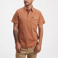 Howler Brothers Jacquard Polo Shirt -Dannershop S20 Ranchero Jacquard Polo Zuma Copperpot Front 800x800 crop center.progressive 14d728a4 f3ce 4dcb 9452 21c0d66459ec