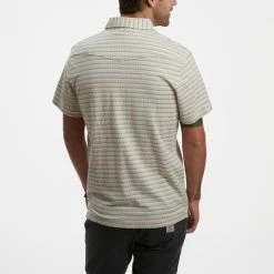 Howler Brothers Jacquard Polo Shirt -Dannershop S20 Ranchero Jacquard Polo Zuma Seashells Back 800x800 crop center.progressive 0f12fb43 ed52 4903 a73e 9a6220054d2e