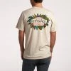 Howler Brothers Los Hermanos Badge T-Shirt -Dannershop S22 Pocket Tee Los Hermanos Badge Sand Back