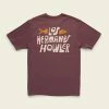 Howler Brothers Los Hermanos Pescados Pocket T-Shirt 1 Howler Brothers Los Hermanos Pescados Pocket T-Shirt -Dannershop S23 Pocket Tee Los Hermanos Pescados Plum Wine Flat Back