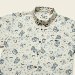 Howler Brothers Mansfield Shirt -Dannershop S23 SS Shirts Mansfield Air Sea Near White Angle