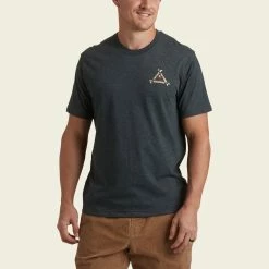 Howler Brothers Howler Bros Machetes T-Shirt -Dannershop S23 Select Howler Machete Charcoal Heather Front