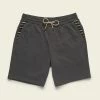 Howler Brothers Mellow Mono Sweatshorts -Dannershop S23 Shorts Mellow Mono Sweatshort Antique Black Flat Front