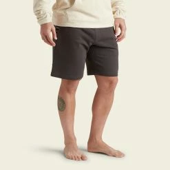 Howler Brothers Mellow Mono Sweatshorts -Dannershop S23 Shorts Mellow Mono Sweatshort Antique Black Front 1b7eca27 2b19 4f35 b6f1 336135cbaac2